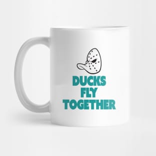 Ducks fly together Mug